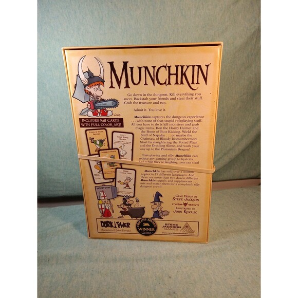 Munchkin Steve Jacksons Games 1st Edition 20th Printing In Box Complete - Picture 2 of 3